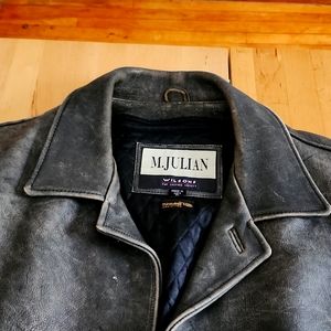 XL Brown  Wilson Leather Car Coat